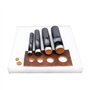 CENPEK 12PCS Perforatrice en Cuir - Perforatrice Ronde en Cuir pour Artisanat en Cuir, Outil de Coupe pour Bracelets de Montre C