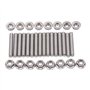 CENPEK Kit de Goujons de collecteur d'échappement 16Pcs 2 collecteurs pour V8 de 4,6 et 5,4 litres