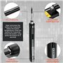 Kit de fer à souder sans fil USB avec écran LCD, batterie de fer à souder avec 3 températures réglables de 330 ℃ à 450 ℃, 3 pann