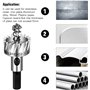 Malayas 5pcs Scies-cloches Drill HSS4341 Ensemble Mèche Fraise Carbure pour Forage Scie Cylindrique Foret de perçage Trépan En A