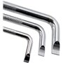 ANCLLO Lot de 3 Tournevis décalés avec Tournevis à tête Plate et magnétique, de Type Z avec Tournevis cruciforme