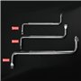 ANCLLO Lot de 3 Tournevis décalés avec Tournevis à tête Plate et magnétique, de Type Z avec Tournevis cruciforme