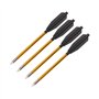 ANCLLO 6,25 Pouces flèches de boulons d'arbalète en Aluminium pour Cible de précision d'arbalète de Pistolet de 50 LB / 80 LB, i