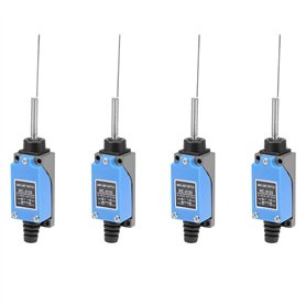ANCLLO Antrader ME-8169 Lot de 4 interrupteurs momentanés à levier en plastique NC-NO pour Arduino fraiseuse Mill laser et plasm