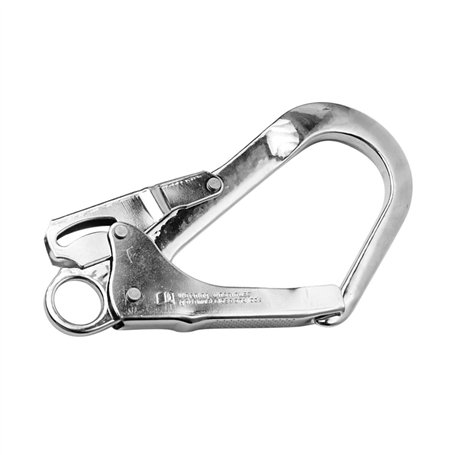 Grande Puissance D' Corde De Sécurité Mousqueton Attache Grand Crochet 25kn à Pince-Pression