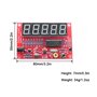 Chesoon Compteur de fréquence numérique à affichage LED Oscillateur cristal et mesure de fréquence 1-50 MHz avec réglages de fré