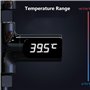 Chesoon Thermomètre de douche à lecture instantanée avec affichage numérique Fahrenheit/centigrade 5-85 ℃ pour le bain de bébé, 