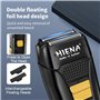 HIENA PRO Ensemble de tondeuse à cheveux professionnelle pour homme, ensemble de tondeuse de barbier sans fil et kit de tondeuse