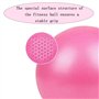 Anti-Éclatement Yoga Ball avec Pailles Gonflables pour Le Yoga