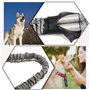 WDDT Laisse Chien Élastique, en Nylon, Corde Solide Anti Traction ​Grande Taille, Élastique pour Animaux Compagnie, avec Poignée