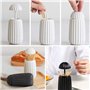 Distributeur de Cure dent Automatique, Distributeur Cure Dent Pop Up, Boîte de Cure Dents, Pop Up Automatique, pour Bureaux, Res