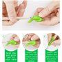 WBYNB 24 PCS Aide Écriture Enfant, Crayon Silicone Pencil Grips, Tenue Stylo Ergonomique Guide, pour Ecriture Dessin Coloration 