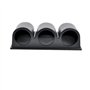 E Support™ 52mm 2" Support Fixation Montage Manometre Tableau trou triple de Bord Jauge Auto ABS Plastique