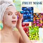 12 Pièces Masques en Feuille, Ensemble De Masques Visage En Tissu Hydratants, Hydratant et Nourrissant, Masque en feuille de Dai