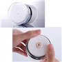 YUEHUA Flacon Pompe sans air, Contenant cosmétique Portable,Flacon de crème de Voyage Rechargeable Vide pour lotions, crèmes, Po