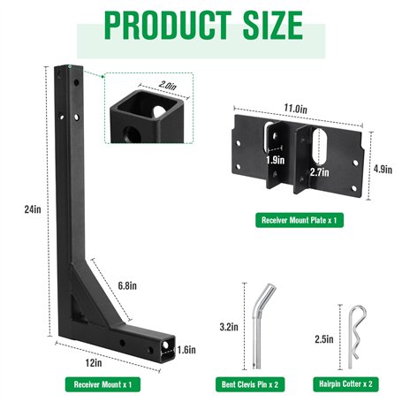 Lonnsaffe Bottes d’Inversion par gravité Tools (GIB2), 2 unités