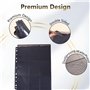 630 Pochettes pour Cartes Pokemon, 35 Pages Pochettes Game Collection Double Face, Pochettes Vierges Pokemon Trading Card Sleeve