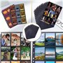 630 Pochettes pour Cartes Pokemon, 35 Pages Pochettes Game Collection Double Face, Pochettes Vierges Pokemon Trading Card Sleeve