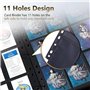 630 Pochettes pour Cartes Pokemon, 35 Pages Pochettes Game Collection Double Face, Pochettes Vierges Pokemon Trading Card Sleeve