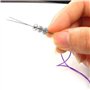 Perles Intercalaires Tibétaines en Argent, 160Pcs Perles d’Espacement Tibétain en Acier d'Alliage pour Création de Accessoire Bi