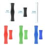 Dadabig 8 Set Équipement Doigt de Tir à l'arc, Protège-Doigts de Tir à l'arc en Silicone- Accessoires de Tir à l'arc de Protecti