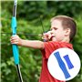 Dadabig 8 Set Équipement Doigt de Tir à l'arc, Protège-Doigts de Tir à l'arc en Silicone- Accessoires de Tir à l'arc de Protecti