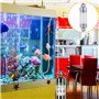 Accessoires De Pompe à Air pour Aquarium Régulateur De Co2 Aquarium Compteur De Bulles Anti-R