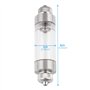 Dadabig Compteur De Bulles De Co2, Accessoires De Pompe à Air pour Aquarium Régulateur De Co2 Aquarium Compteur De Bulles Anti-R