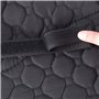 Merauno Selle de selle en peau d'agneau véritable et coussin polyvalent avec fourrure d'agneau véritable et coton matelassé