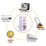 GutReise Fiche intermédiaire FI pour protection des personnes contre les chocs électriques 16 A 220-250 V 10 mA Adaptateur de sé