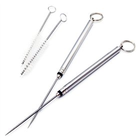 2pcs Cure Dents en Titane