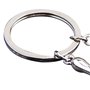 UOOOM 3D Métal Anneau Porte-clés Key Chain Pendentif Bowling Porte Clefs pour Amateurs de Sport