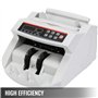 BuoQua Compteuse de Billets Valorisatrice UV/MG Détection Des Faux Billets Avec LED Affichage