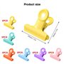 UTMACH 30 Pièces Couleur Pince Bulldogs Métal Charnière Clips Petits Pince de Bouledogue Bulldog Clips Pinces de Papier 30mm pou