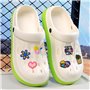 Neikafan Charmes de Chaussure 126 Pièces Pins Chaussures pour Crocs Decoration Shoe Charms Accessoires pour Sabots Sandales, Cad