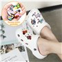 Neikafan Charmes de Chaussure 126 Pièces Pins Chaussures pour Crocs Decoration Shoe Charms Accessoires pour Sabots Sandales, Cad