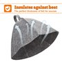 Chapeau de Sauna 3 Pièces Bonnet de Sauna en Feutre Sauna Chapeaux pour homme et femme Anti-chaleur Sauna Chapeau Protégez Tête 