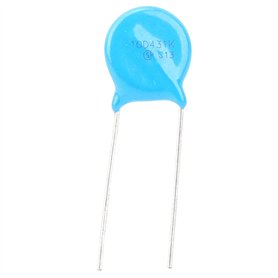 50pcs varistances en Ligne 10D431K 10D-431K diamètre 10mm électronique Fun Kit 430V résistance condensateur Ensemble