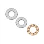 10pcs butée à roulement à Billes en Acier Miniature de Haute précision roulements à Plat en Acier Plat Ensemble roulement à Bill