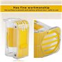 Duokon 2pcs Portable Abeille Reine Marquage Catcher en Plastique Une Main Marqueur boîteille Plongeur en Peluche Apiculteur Outi