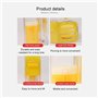 Duokon 2pcs Portable Abeille Reine Marquage Catcher en Plastique Une Main Marqueur boîteille Plongeur en Peluche Apiculteur Outi