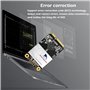 128Go mSATA Internal SSD Sharkspeed Plus Disque Interne Solid State Drive SATA III 6Go/s Mini SATA 3D NAND,pour Mini PC Ordinate