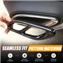 METYOUCAR Silencieux d'échappement en acier inoxydable pour Mercedes Benz A/B/C/E/CLA/CLS/GLC/GLE/GLS (Noir)