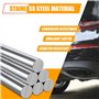 METYOUCAR Silencieux d'échappement en acier inoxydable pour Mercedes Benz A/B/C/E/CLA/CLS/GLC/GLE/GLS (Noir)