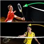 Lot de 10 balles de badminton à LED en plumes d'oie - 5 couleurs LED - En nylon - Pour le sport - Volants lumineux pour la nuit 