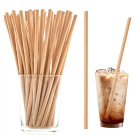 Lot de 500 pailles en papier