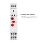 GRT8-M2 AC/DC 12V-240V Relais Temporisé Multifonctionnel avec 10 Fonctions de Montage sur Rail DIN