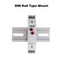 AC/DC 12V ~ 240V GRT8-B1 Mini Relais Temporisé avec Mise Hors Tension 0,1 s-10 jours, Indicateurs LED et Montage sur Rail DIN 35