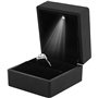 Salmue Boîte-cadeau de bijoux avec lumière LED