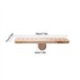 Garosa Hamster Jouet à Bascule pour Exercicer Jouer Jouets Animaux avec Goût Unique de Bois Naturel Plate-Forme Escalade de pour
